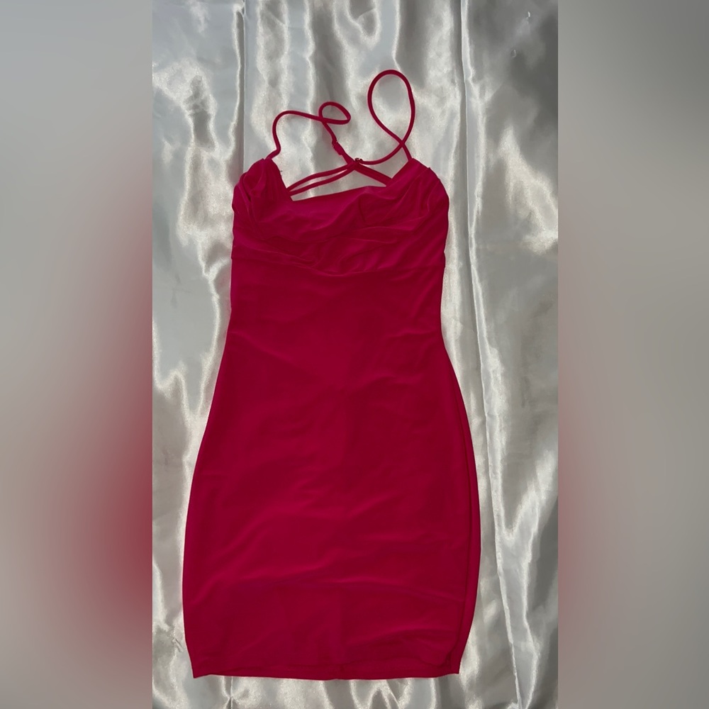 pink dress